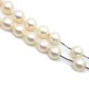 TASAKI TASAKI ナイアガラ パールホワイト×ホワイトゴールド K18WG パール ネックレス 真珠 K18WG 3連 パールロングネックレス 瀑布