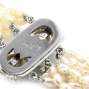 TASAKI TASAKI ケシパール パールホワイト×ホワイトゴールド K14WG パール ブレスレット TASAKI 7連パール 多連 ライスパール マルチストランドデザイン 真珠