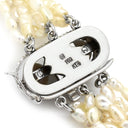 TASAKI TASAKI ケシパール パールホワイト×ホワイトゴールド K14WG パール ブレスレット TASAKI 7連パール 多連 ライスパール マルチストランドデザイン 真珠