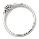 ティファニー Tiffany & Co ハーモニー ソリティア ダイヤリング プラチナシルバー Pt950 ダイヤモンド リング 指輪 T＆Co. 一粒 1P 0.27ct 12号
