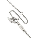 ティファニー Tiffany & Co Tスマイル ミニ マイクロ ピンク×ホワイトゴールド K18WG ピンクサファイア ネックレス T&Co. T smile Au750 18K ピンクサファイア