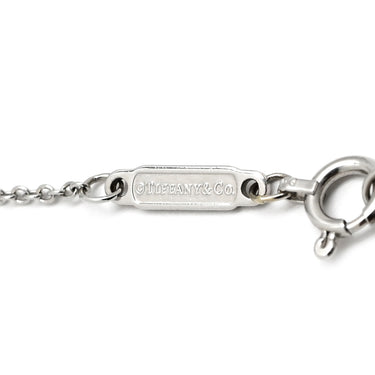 ティファニー Tiffany & Co Tスマイル ミニ マイクロ ピンク×ホワイトゴールド K18WG ピンクサファイア ネックレス T&Co. T smile Au750 18K ピンクサファイア