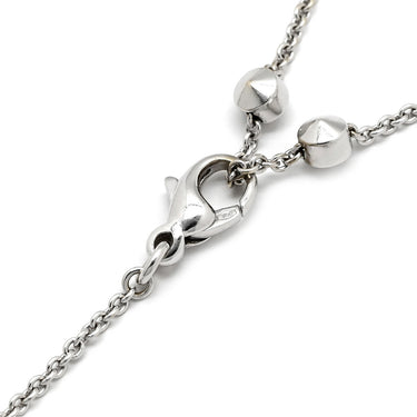 ブルガリ BVLGARI ルチア ラテンクロス ペンダント ホワイトゴールド K18WG ダイヤモンド ネックレス Au750 18K 18金 ダイヤ 十字架