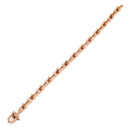 ティファニー Tiffany & Co ハードウェア スモール リンク ピンクゴールド K18PG ブレスレット エクストララージ T&Co. Au750 18K 18金
