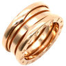 ブルガリ BVLGARI ビーゼロワン B-zero1 3バンド ピンクゴールド K18PG #52(JP12) リング 指輪 BVLGARI 18K PG Au750 18K 18金 11.5号