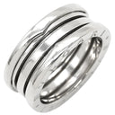 ブルガリ BVLGARI ビーゼロワン B-zero1 2バンドリング ホワイトゴールド K18WG #58(JP18) リング 指輪 Au750 18K 18金 WG 16.5号