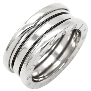 ブルガリ BVLGARI ビーゼロワン B-zero1 2バンドリング ホワイトゴールド K18WG #58(JP18) リング 指輪 Au750 18K 18金 WG 16.5号