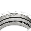 ブルガリ BVLGARI ビーゼロワン B-zero1 2バンドリング ホワイトゴールド K18WG #58(JP18) リング 指輪 Au750 18K 18金 WG 16.5号