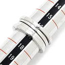 ブルガリ BVLGARI ビーゼロワン B-zero1 2バンドリング ホワイトゴールド K18WG #58(JP18) リング 指輪 Au750 18K 18金 WG 16.5号
