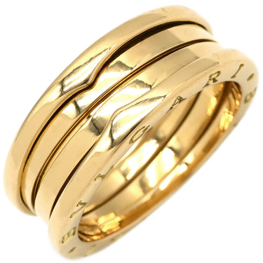 ブルガリ BVLGARI ビーゼロワン B-zero1 2バンドリング イエローゴールド K18YG #63(JP23) リング 指輪 750 18金 AU750 21.5号