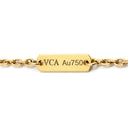 ヴァンクリーフアーペル Van Cleef & Arpels ヴィンテージ アルハンブラ ペンダント VCARA45800 ブラック×イエローゴールド K18YG オニキス ネックレス Au750 18K 黒 オニキス