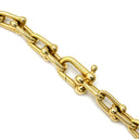 ティファニー Tiffany & Co ハードウェア スモール リンク 60153077 イエローゴールド K18YG ブレスレット T&Co. Au750 18K 18金