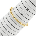 ティファニー Tiffany & Co ハードウェア スモール リンク 60153077 イエローゴールド K18YG ブレスレット T&Co. Au750 18K 18金