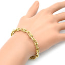 ティファニー Tiffany & Co ハードウェア スモール リンク 60153077 イエローゴールド K18YG ブレスレット T&Co. Au750 18K 18金