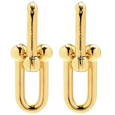 ティファニー Tiffany & Co ハードウェア ラージリンク 68533643 イエローゴールド K18YG ピアス T&Co. 750YG 18K ゲージリンク 鎖