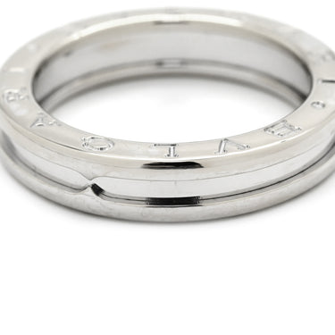 ブルガリ BVLGARI ビーゼロワン B-zero1 リング XS 336029 ホワイトゴールド K18WG #59(JP19) リング 指輪 750 18金 WG 1バンドリング 18号