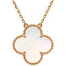 ヴァンクリーフアーペル Van Cleef & Arpels マジック アルハンブラ 銀座本店限定 VCARO41300 パールホワイトXローズゴールド K18PG マザーオブパール ネックレス ピンクゴールド 750 18K