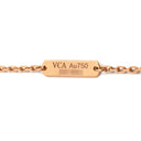 ヴァンクリーフアーペル Van Cleef & Arpels マジック アルハンブラ 銀座本店限定 VCARO41300 パールホワイトXローズゴールド K18PG マザーオブパール ネックレス ピンクゴールド 750 18K