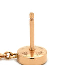 ブルガリ BVLGARI ブルガリブルガリ ピンクゴールド K18PG ダイヤモンド マザーオブパール ピアス Au750 ダイヤ ドロップ スイング マザーオブパール シェル