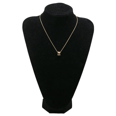 ブルガリ BVLGARI ビーゼロワン レジェンド ネックレス CL858532 ピンクゴールド×ブラック K18PG セラミック ネックレス 黒 B-zero1 750 18K PG 18金 ペンダント