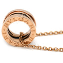 ブルガリ BVLGARI ビーゼロワン レジェンド ネックレス CL858532 ピンクゴールド×ブラック K18PG セラミック ネックレス 黒 B-zero1 750 18K PG 18金 ペンダント