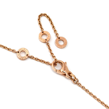 ブルガリ BVLGARI ビーゼロワン ネックレス 346082 ピンクゴールド×ホワイト K18PG セラミック ネックレス B-zero1 ペンダント Au750 PG 18K 白