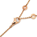 ブルガリ BVLGARI ビーゼロワン ネックレス 346082 ピンクゴールド×ホワイト K18PG セラミック ネックレス B-zero1 ペンダント Au750 PG 18K 白