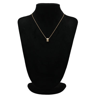 ブルガリ BVLGARI ビーゼロワン レジェンド CL858579 ホワイト×ピンクゴールド K18PG セラミック ネックレス B-zero1 K18PG Au750 18K 18金 白セラミック