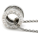 ブルガリ BVLGARI ビーゼロワン ダイヤ ホワイトゴールド K18WG ダイヤモンド ネックレス B-zero1 ペンダント 18K 750WG 旧金具