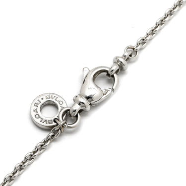 ブルガリ BVLGARI ビーゼロワン ダイヤ ホワイトゴールド K18WG ダイヤモンド ネックレス B-zero1 ペンダント 18K 750WG 旧金具
