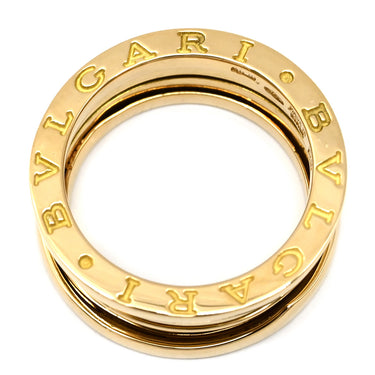 ブルガリ BVLGARI ビーゼロワン B-zero1 3バンドリング イエローゴールド K18YG #53 リング 指輪 Au750 18K 18金 12.5号
