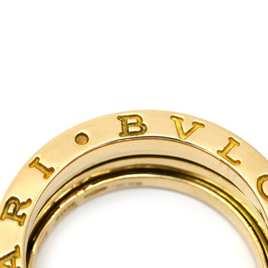 ブルガリ BVLGARI ビーゼロワン B-zero1 3バンドリング イエローゴールド K18YG #53 リング 指輪 Au750 18K 18金 12.5号