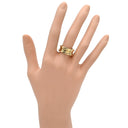 ブルガリ BVLGARI ビーゼロワン B-zero1 3バンドリング イエローゴールド K18YG #53 リング 指輪 Au750 18K 18金 12.5号