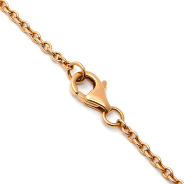 カルティエ Cartier ベビーラブ ピンクゴールド K18PG ネックレス Cartier ペンダント PG Au750 18K インターロッキング サークル