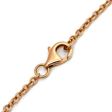 カルティエ Cartier ベビーラブ ピンクゴールド K18PG ネックレス Cartier ペンダント PG Au750 18K インターロッキング サークル