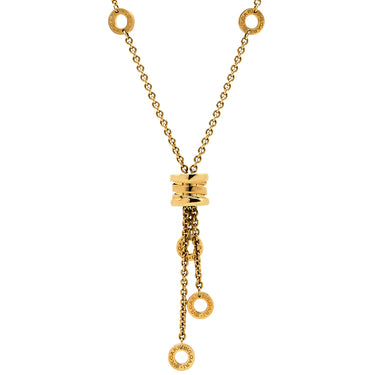 ブルガリ BVLGARI ビーゼロワン エレメント ネックレス イエローゴールド K18YG ネックレス 750 18K
