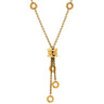 ブルガリ BVLGARI ビーゼロワン エレメント ネックレス イエローゴールド K18YG ネックレス 750 18K