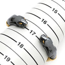 カルティエ Cartier パンテール ドゥ カルティエ ブラックXイエローゴールド K18YG シルバー800 ブレスレット バングル 18K シルバリウム ヴィンテージ