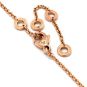 ブルガリ BVLGARI ビーゼロワン 346082 ピンクゴールド×ホワイト K18PG セラミック ネックレス B-zero1 Au750 18K 18金 白セラミック