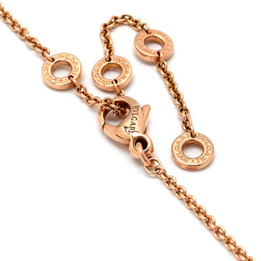 ブルガリ BVLGARI ビーゼロワン 346082 ピンクゴールド×ホワイト K18PG セラミック ネックレス B-zero1 Au750 18K 18金 白セラミック