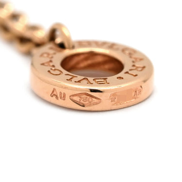 ブルガリ BVLGARI ビーゼロワン 346082 ピンクゴールド×ホワイト K18PG セラミック ネックレス B-zero1 Au750 18K 18金 白セラミック