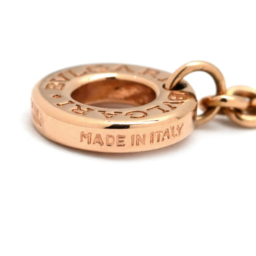 ブルガリ BVLGARI ビーゼロワン 346082 ピンクゴールド×ホワイト K18PG セラミック ネックレス B-zero1 Au750 18K 18金 白セラミック