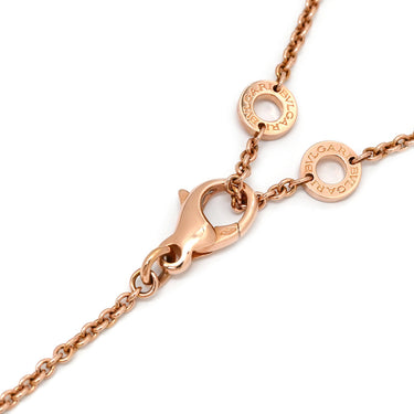 ブルガリ BVLGARI ビーゼロワン 346082 ピンクゴールド×ホワイト K18PG セラミック ネックレス B-zero1 Au750 18K 18金 白セラミック