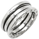ブルガリ BVLGARI ビーゼロワン B-zero1 2バンドリング ホワイトゴールド K18WG #56(JP16) リング 指輪 750 18金 WG 15号