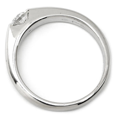 タサキ TASAKI ダイヤモンドリング 0.510ct プラチナシルバー Pt900 ダイヤモンド リング 指輪 Pt900 ラウンドブリリアントカット 14号