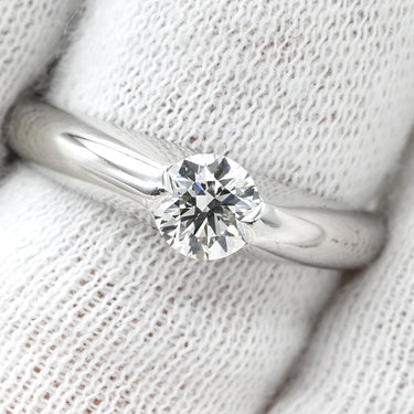 タサキ TASAKI ダイヤモンドリング 0.510ct プラチナシルバー Pt900 ダイヤモンド リング 指輪 Pt900 ラウンドブリリアントカット 14号