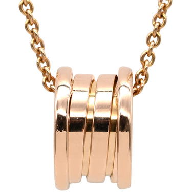 ブルガリ BVLGARI ビーゼロワン ネックレス ピンクゴールド K18PG ネックレス B-zero1 ペンダント 18K 750PG