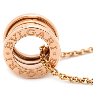 ブルガリ BVLGARI ビーゼロワン ネックレス ピンクゴールド K18PG ネックレス B-zero1 ペンダント 18K 750PG