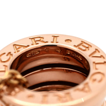 ブルガリ BVLGARI ビーゼロワン ネックレス ピンクゴールド K18PG ネックレス B-zero1 ペンダント 18K 750PG