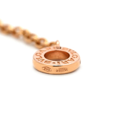ブルガリ BVLGARI ビーゼロワン ネックレス ピンクゴールド K18PG ネックレス B-zero1 ペンダント 18K 750PG